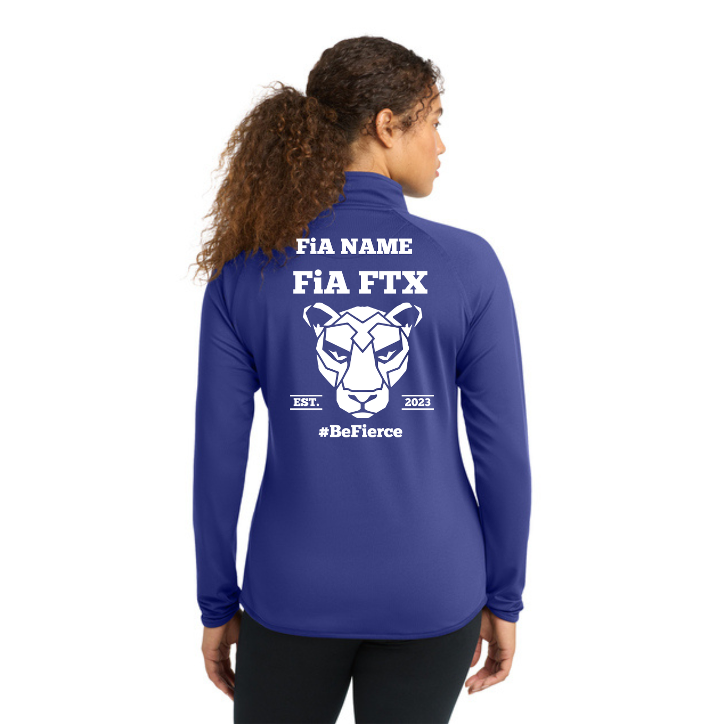 FTX, TX - PERSONALIZED Sport Tek Sport-Wick Stretch 1/4-Zip Pullover