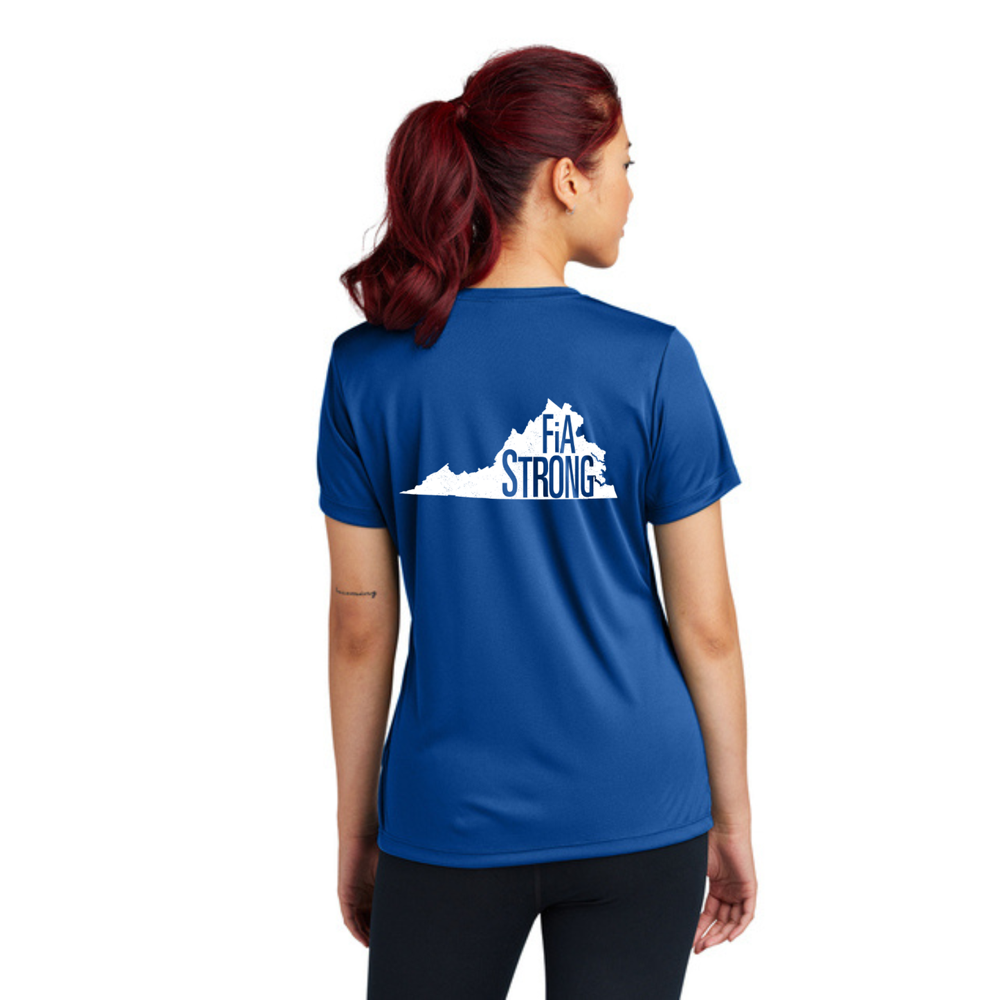 Virginia Strong - Sport Tek Crew Neck Short Sleeve Performance Tee