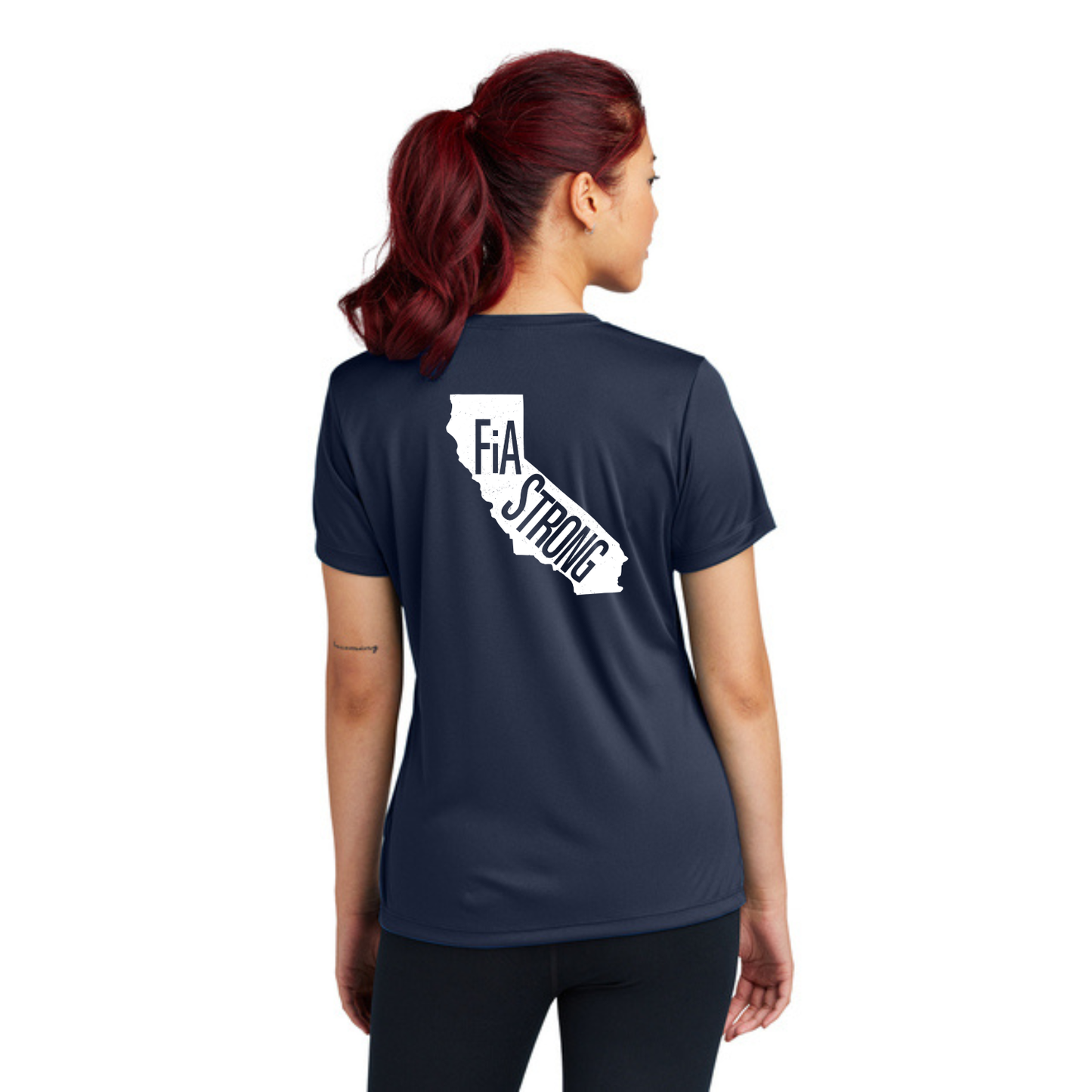 FiA Strong - Sport Tek Crew Neck Short Sleeve Performance Tee