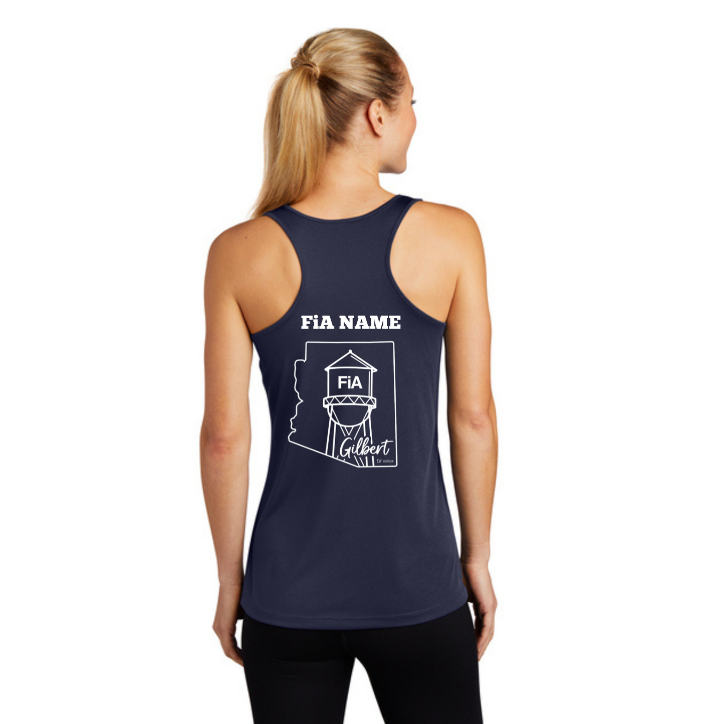 Gilbert AZ - PERSONALIZED Sport Tek Women's Racerback Tank
