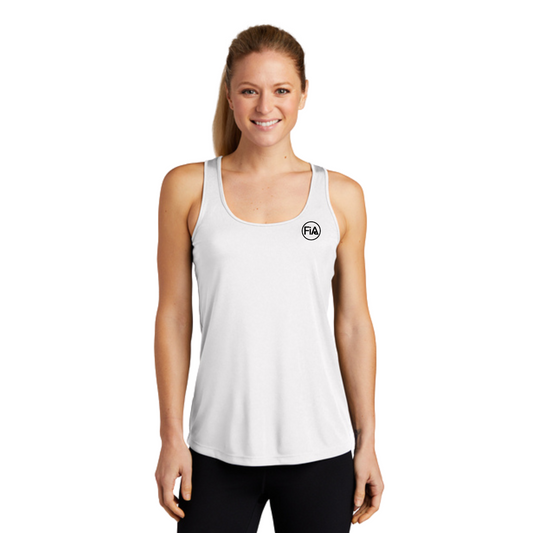 FINAL SALE - Sport Tek Tank - FiA in Katy Anniversary White SMALL