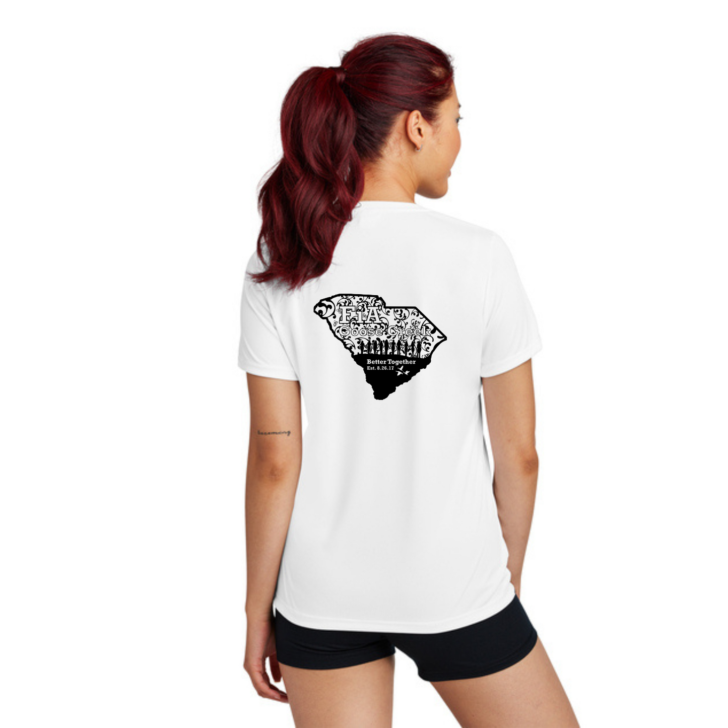 Goose Creek, SC - Sport Tek V-Neck Short Sleeve Performance Tee