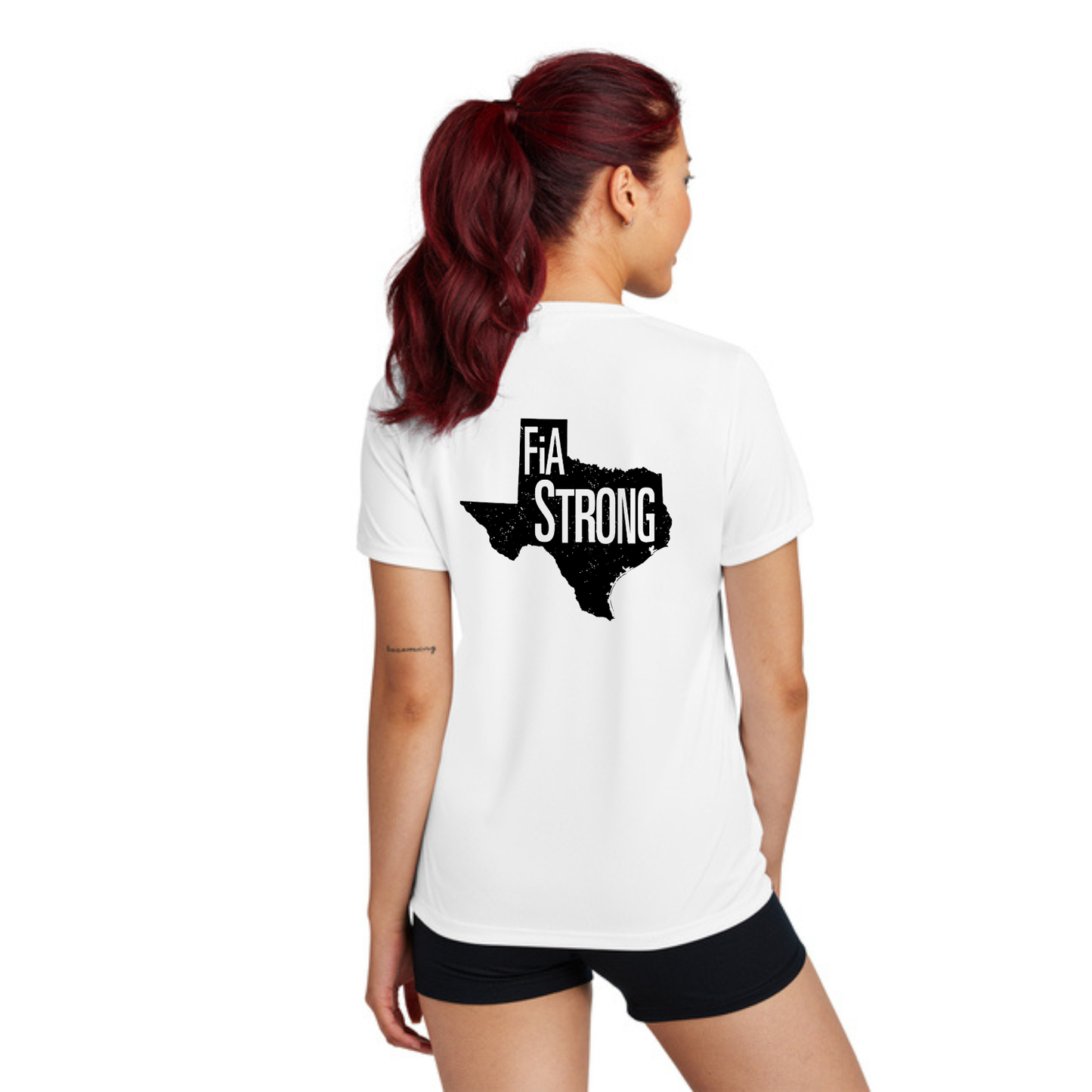 Texas Strong - Sport Tek Crew Neck Short Sleeve Performance Tee
