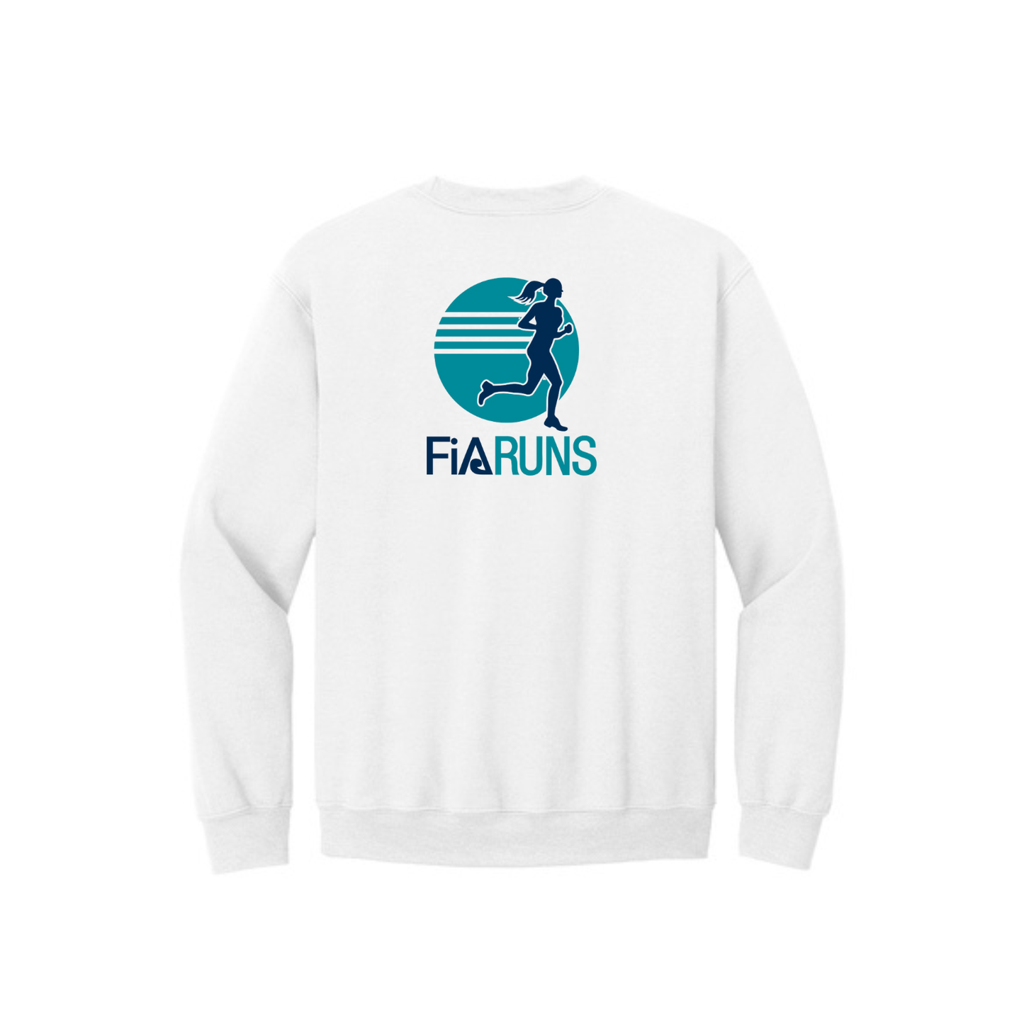 FiA Runs Gildan Heavy Blend Crewneck Sweatshirt