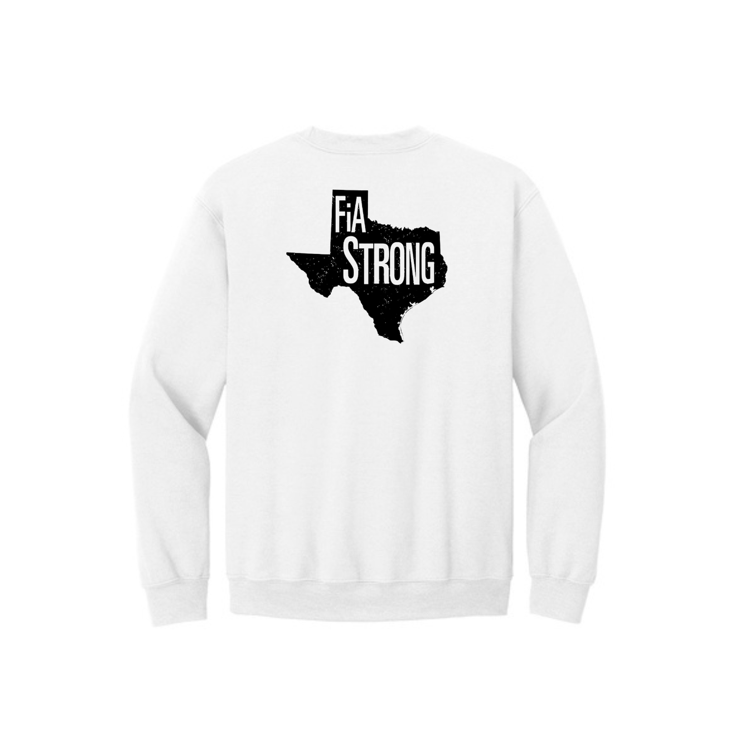 Texas Strong - Gildan Heavy Blend Crewneck Sweatshirt