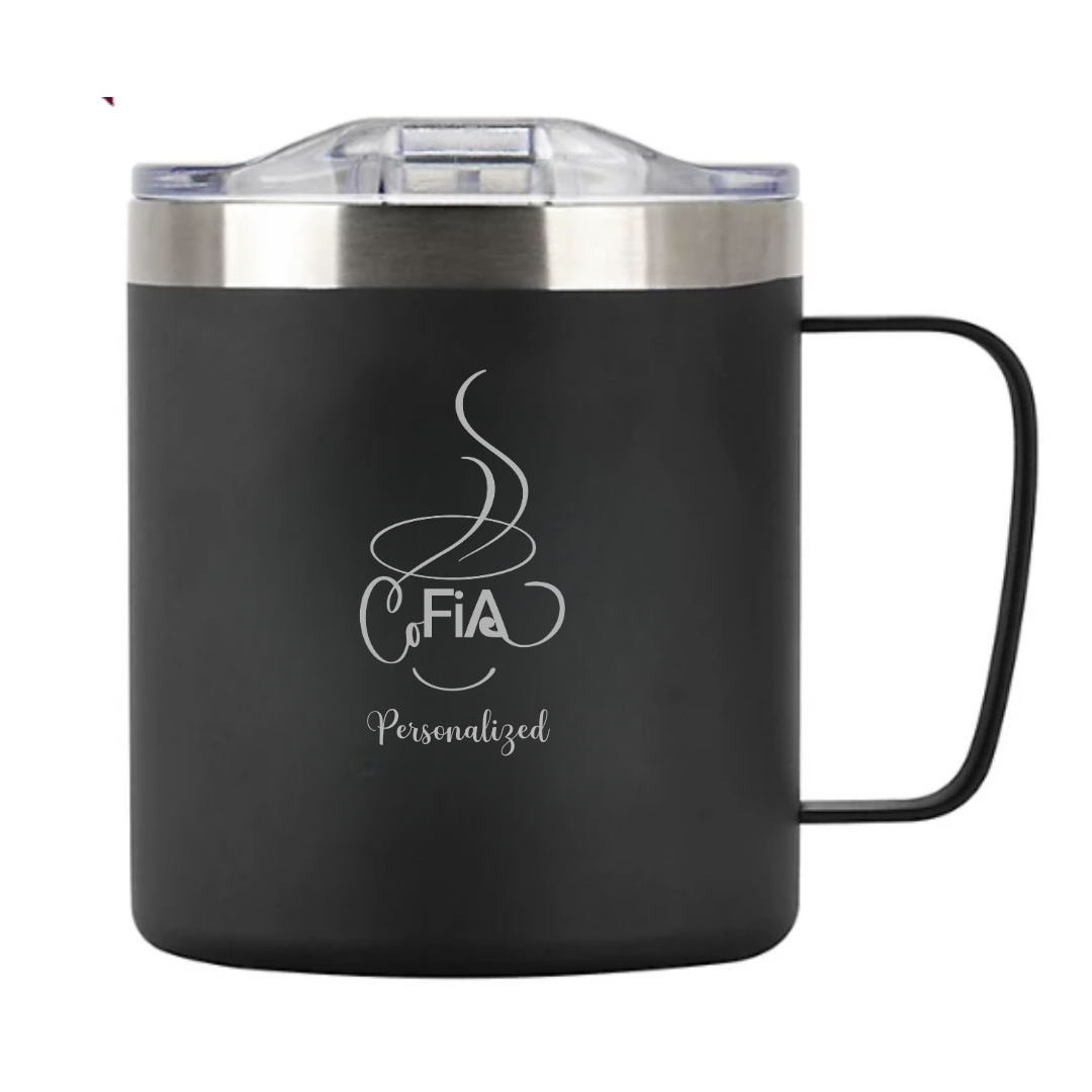 CoFiA Short Stainless Mug 12 oz.