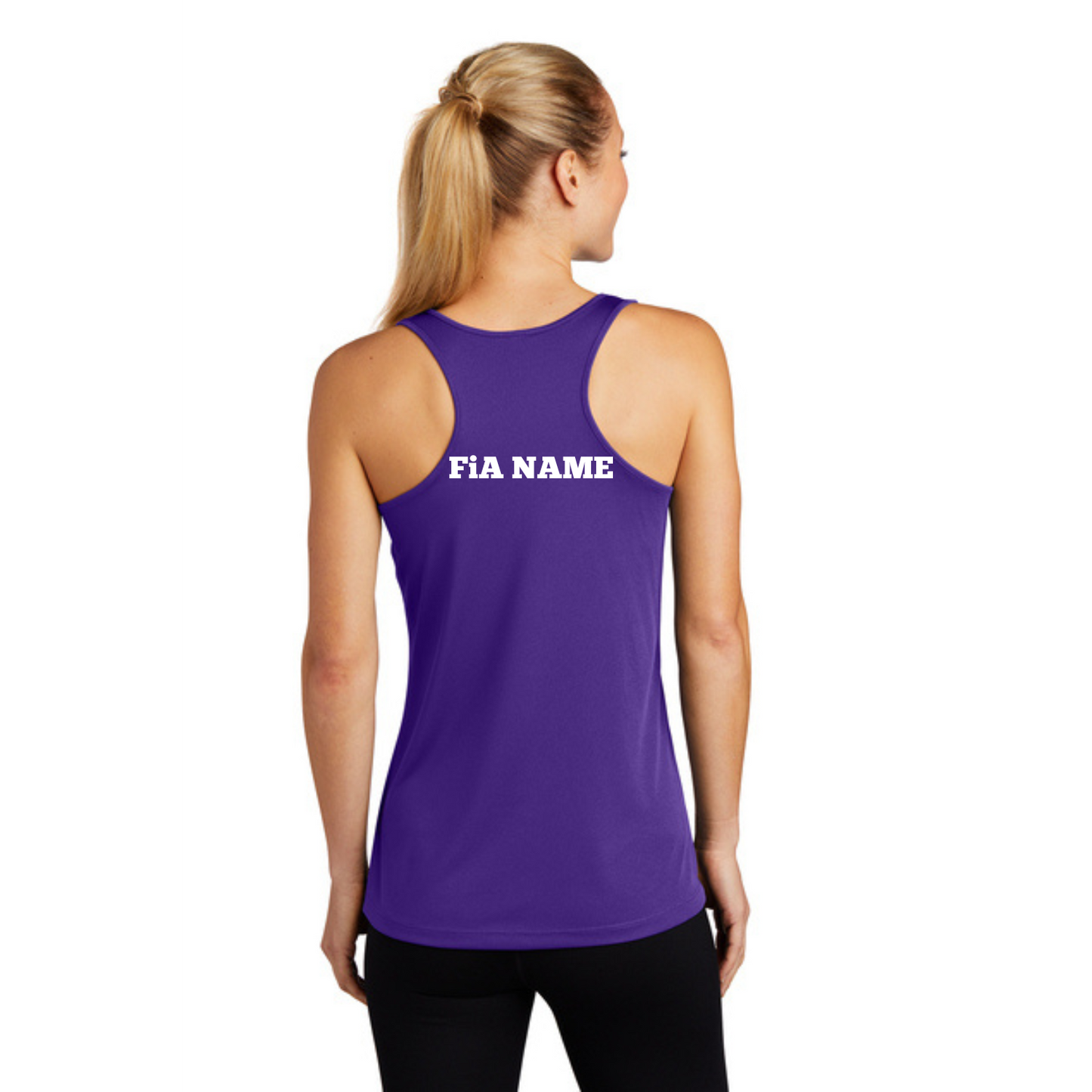 PERSONALIZED Sport Tek Racerback Tank.WEST