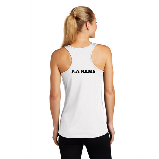 PERSONALIZED Sport Tek Racerback Tank.CENTRAL