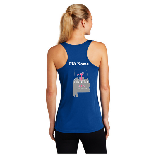 Birmingham, AL - PERSONALIZED Sport Tek Racerback Tank