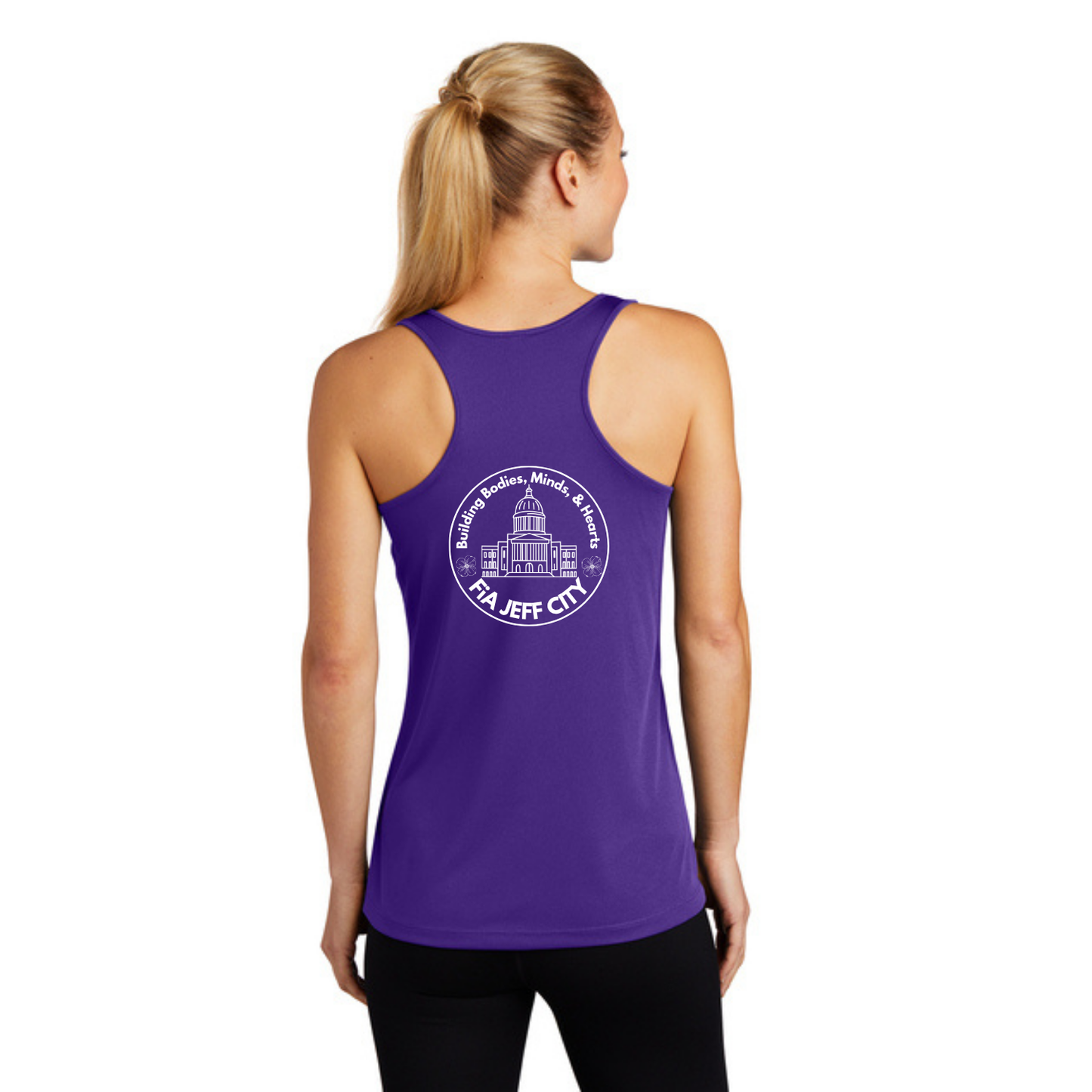 Jeff City- Sport Tek Racerbank Tank