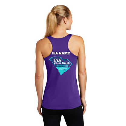 Goose Creek, SC - PERSONALIZED Sport Tek Racerback Tank
