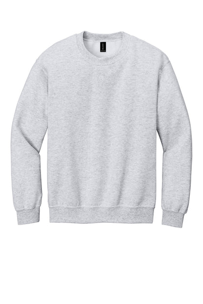 Gildan Heavy Blend Crewneck Sweatshirt in Ash — product-only front view