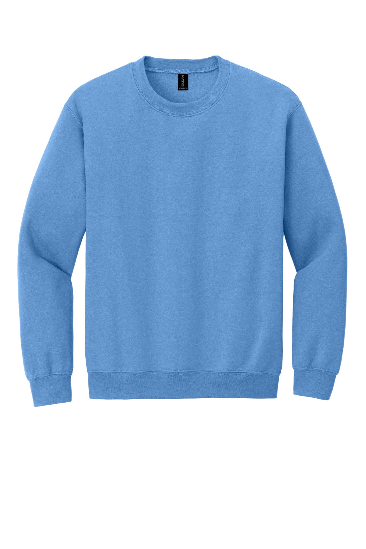 Gildan Heavy Blend Crewneck Sweatshirt in Carolina Blue — product-only front view