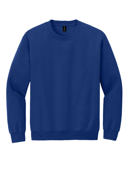 Gildan Heavy Blend Crewneck Sweatshirt in Fan Deep Royal — product-only front view