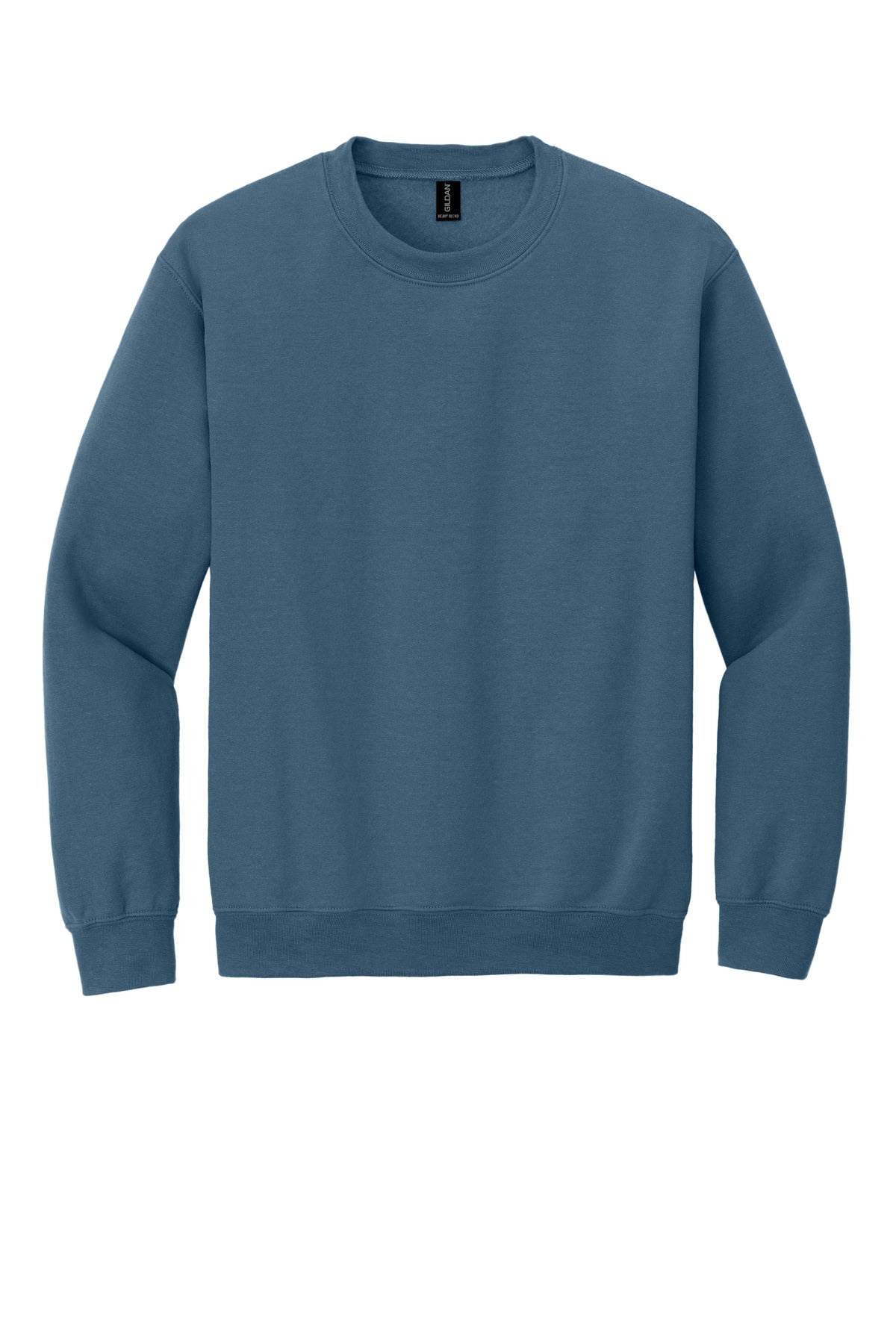 Gildan Heavy Blend Crewneck Sweatshirt in Indigo Blue — product-only front view