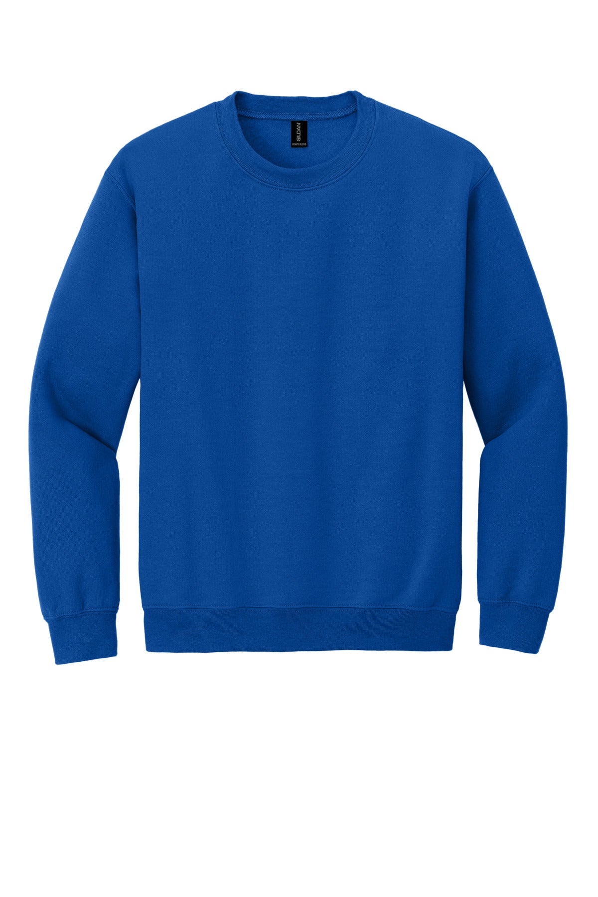 Gildan Heavy Blend Crewneck Sweatshirt in Royal — product-only front view