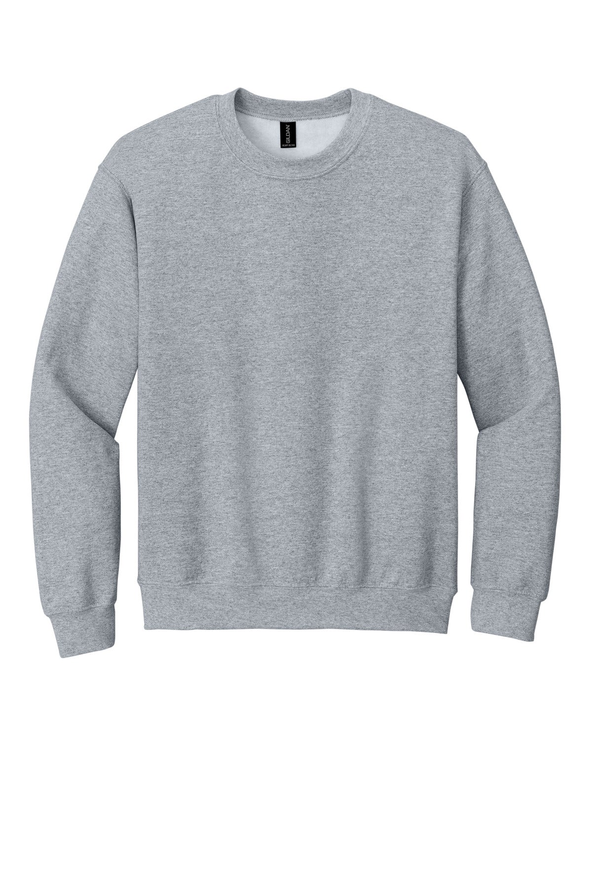 Gildan Heavy Blend Crewneck Sweatshirt in Sport Grey — product-only front view