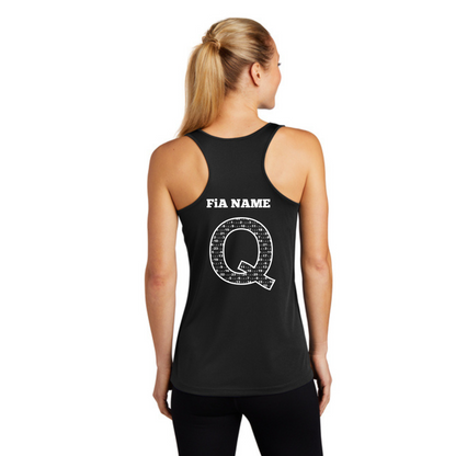 Q Shirt - PERSONALIZED Sport Tek Racerback Tank
