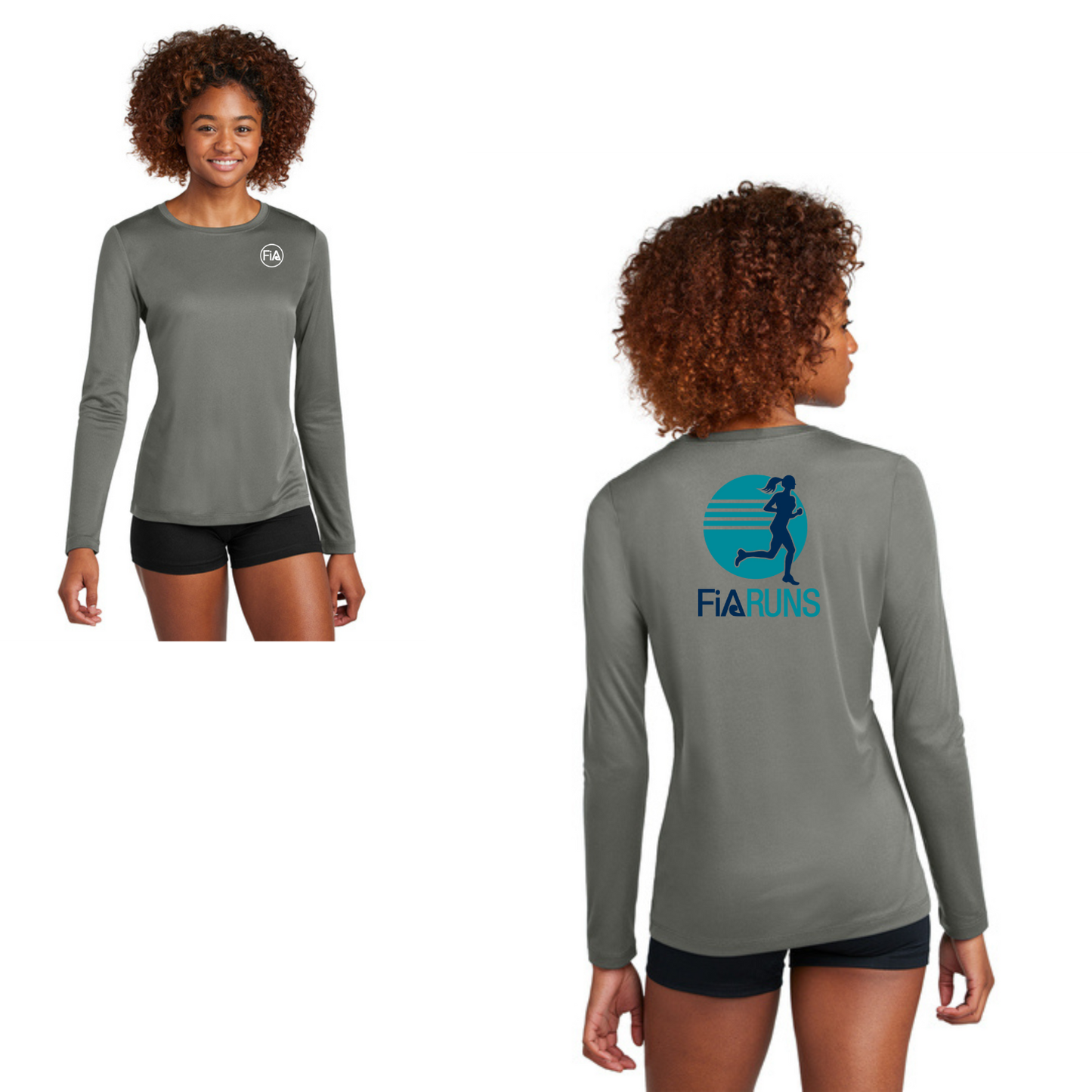FiA Runs - Sport Tek Women's Posi-UV Pro Long Sleeve