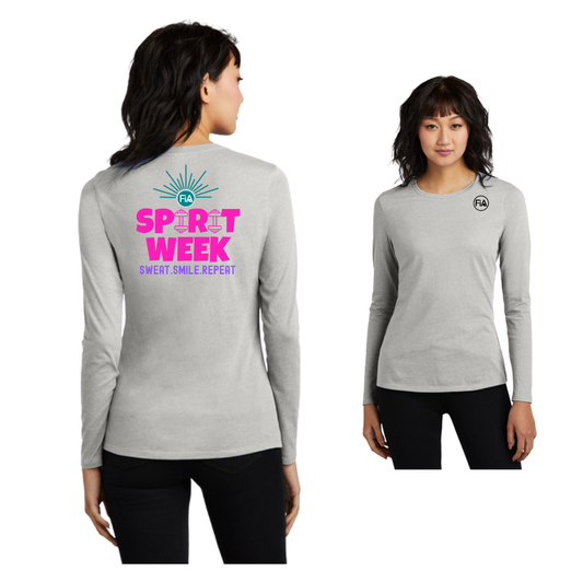FiA Spirit Week - District Women’s Perfect Blend CVC Long Sleeve Tee