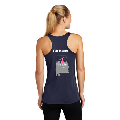 Birmingham, AL - PERSONALIZED Sport Tek Racerback Tank