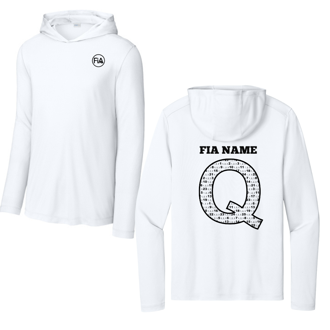 Q Shirt - PERSONALIZED Sport-Tek Posi-UV Pro Long Sleeve Hoodie