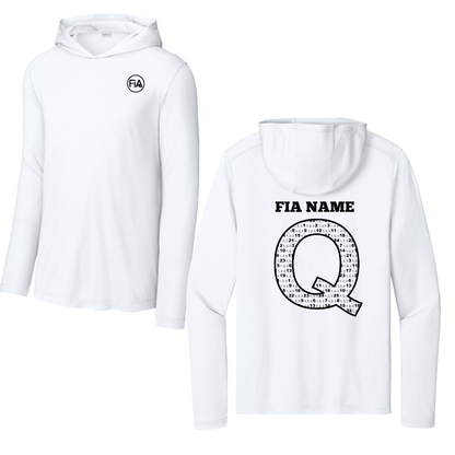 Q Shirt - PERSONALIZED Sport-Tek Posi-UV Pro Long Sleeve Hoodie