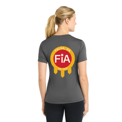 Tulsa, OK - Sport Tek V-Neck Short Sleeve Performance Tee