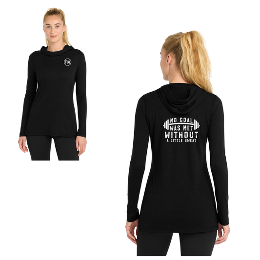 No Goal Was Met - Sport-Tek Tri-Blend Wicking Long Sleeve Hoodie