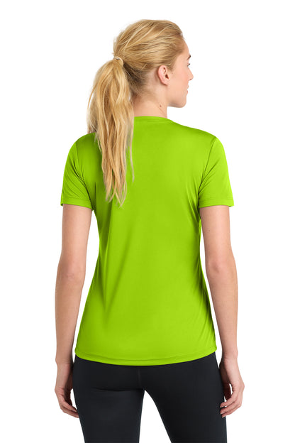 NEON Sport Tek Crew Neck Short Sleeve Performance Tee.CENTRAL