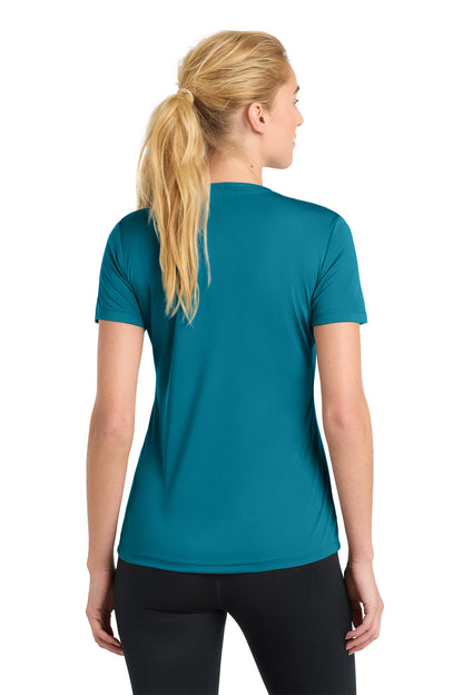 Sport Tek Crew Neck Short Sleeve Performance Tee.CENTRAL