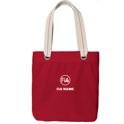 FiA Gear - PERSONALIZED Port Authority Embroidered Tote