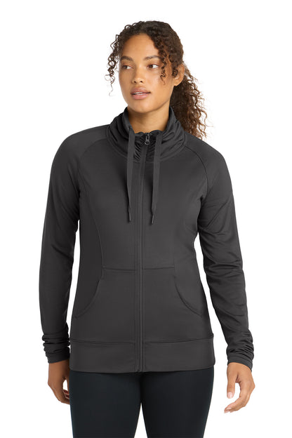 FiA Respect - Sport-Tek Women's Sport-Wick Stretch Full-Zip Jacket