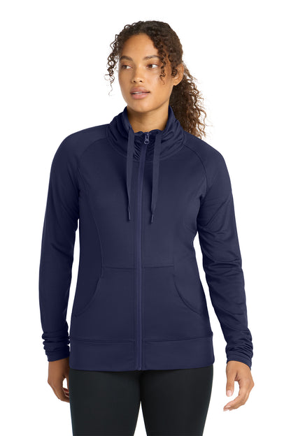 FiA Respect - Sport-Tek Women's Sport-Wick Stretch Full-Zip Jacket