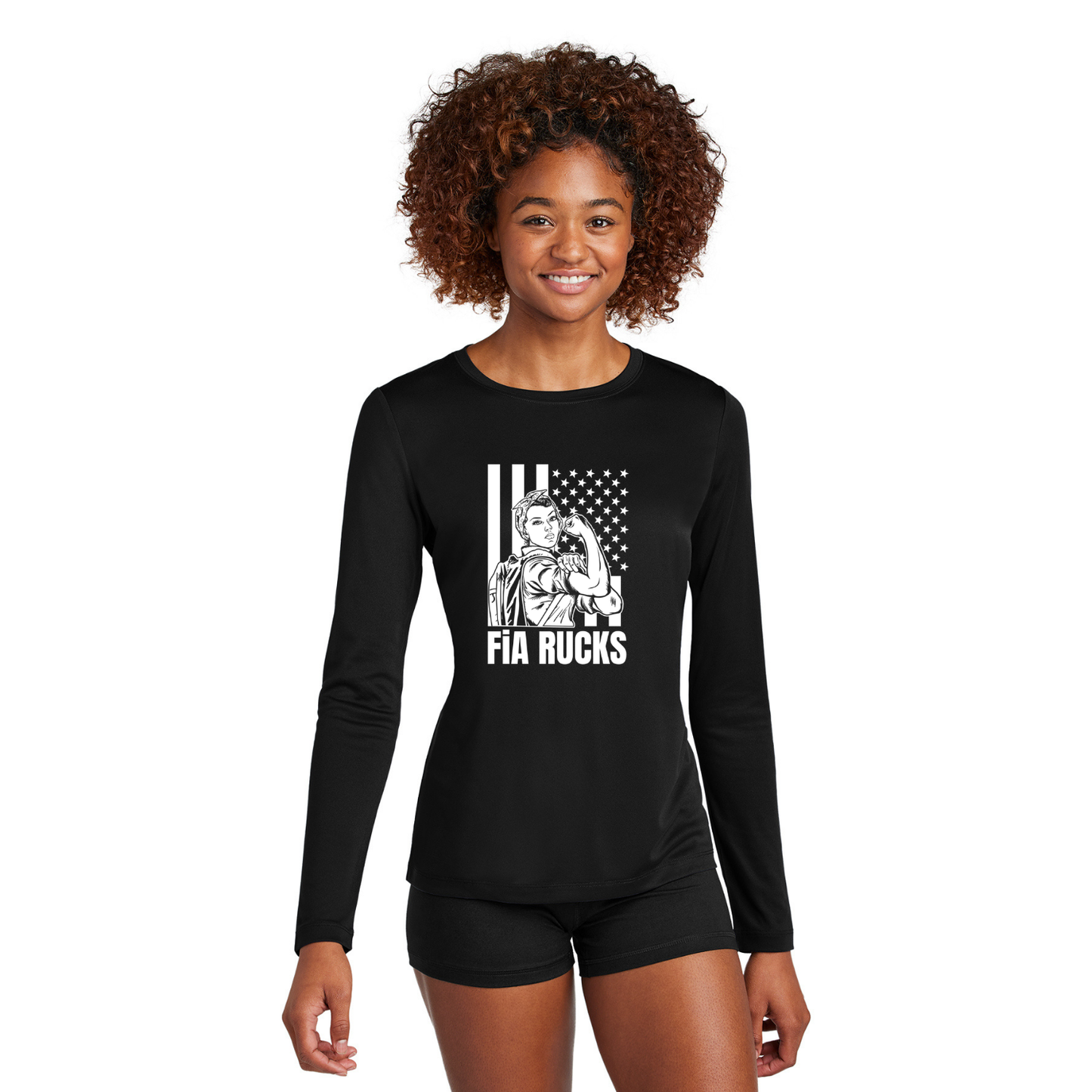 FiA Rucks  - Sport Tek Women's Posi-UV Pro Long Sleeve
