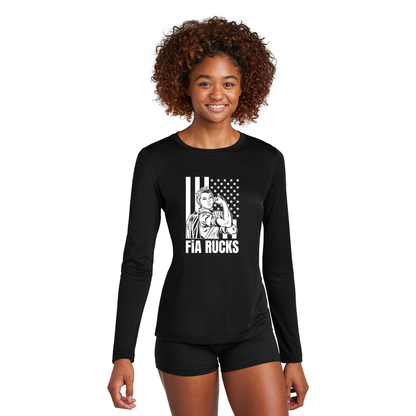 FiA Rucks  - Sport Tek Women's Posi-UV Pro Long Sleeve