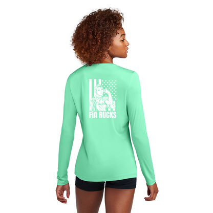 FiA Rucks  - Sport Tek Women's Posi-UV Pro Long Sleeve