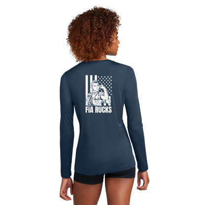 FiA Rucks  - Sport Tek Women's Posi-UV Pro Long Sleeve
