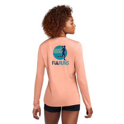 FiA Runs - Sport Tek Women's Posi-UV Pro Long Sleeve