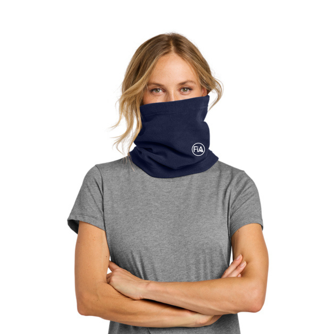 FiA - Embroidered Fleece Neck Gaiter
