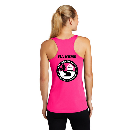 Green Level, NC - PERSONALIZED Sport Tek Racerback Tank