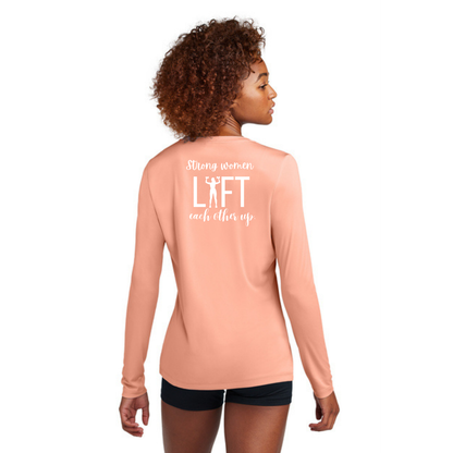 Strong Women  - Sport Tek Women's Posi-UV Pro Long Sleeve