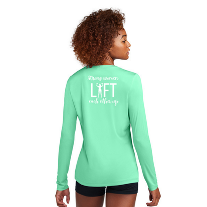 Strong Women  - Sport Tek Women's Posi-UV Pro Long Sleeve