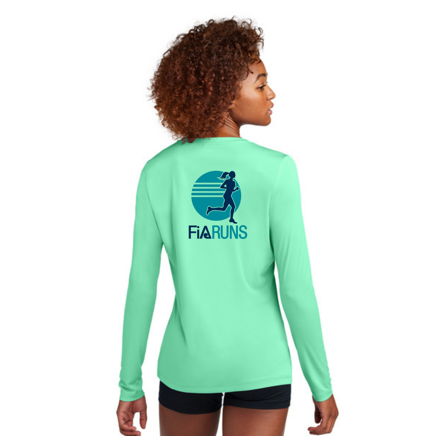 FiA Runs - Sport Tek Women's Posi-UV Pro Long Sleeve