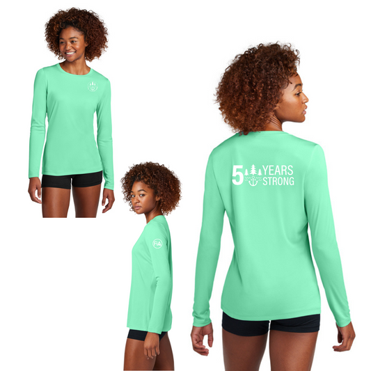Cleveland, OH Anniversary - Sport Tek Women's Posi-UV Pro Long Sleeve
