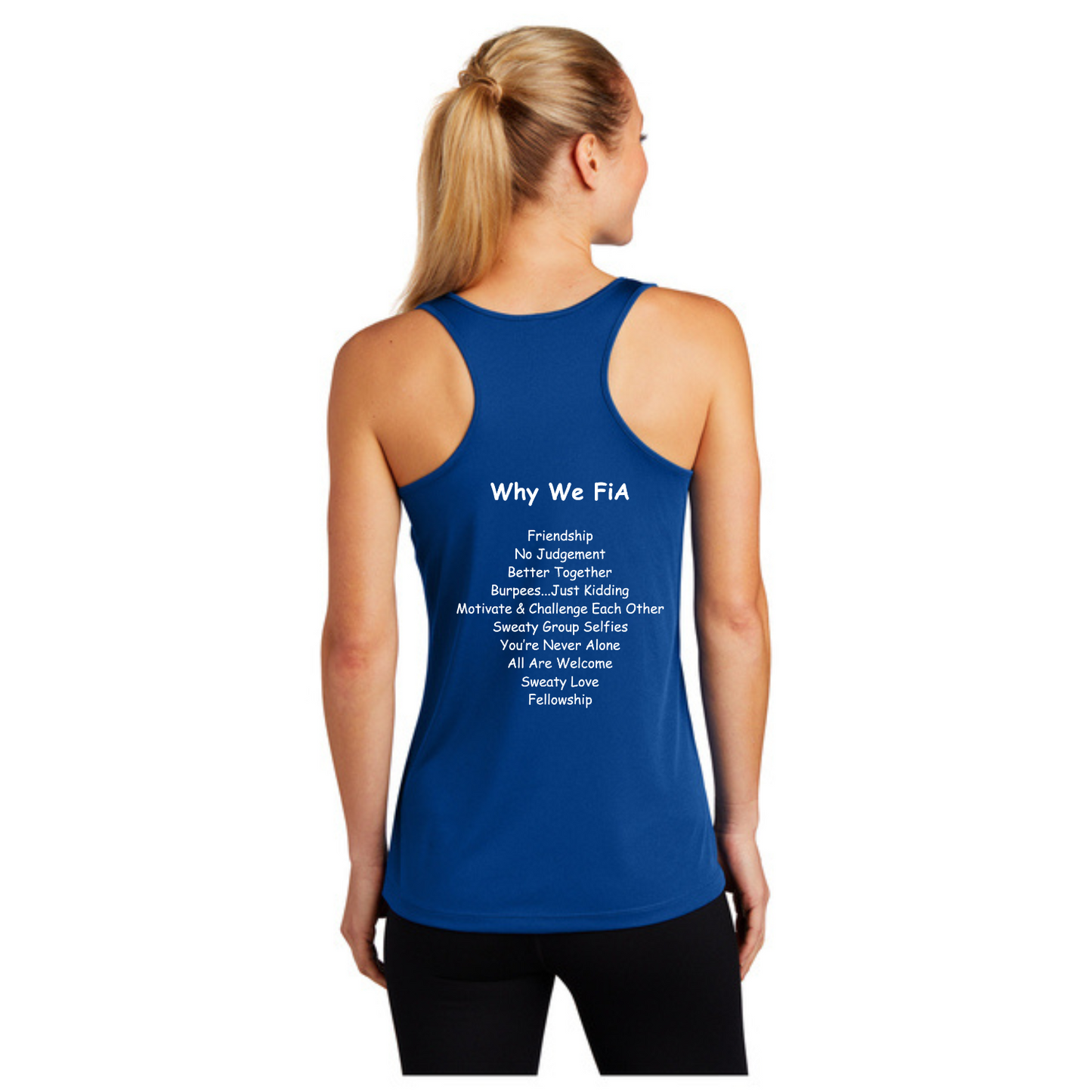 Why we FiA Goose Creek, SC - Sport Tek Racerback Tank