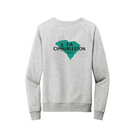 Charleston, SC - Allmade Unisex Organic French Terry Crewneck Sweatshirt