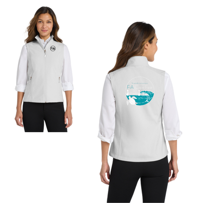 NC - Cape Fear PRINTED Port Authority Women's Core Soft Shell Vest
