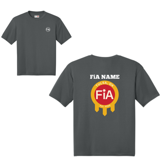 Tulsa, Ok - PERSONALIZED A4 Cooling Unisex Performance Short Sleeve Tee