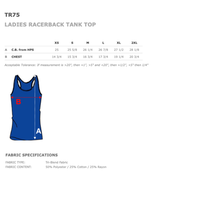 Shirred Cotton Blend Racerback Tank Top.EAST